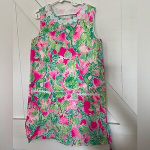Lilly Pulitzer girls size 10 shift dress